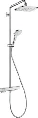 Hansgrohe Croma E Showerpipe 280 1jet termosztáttal 