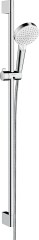 Hansgrohe Crometta Falsíkon kívüli zuhanyrendszer Vario 90 cm-es zuhanyrúddal és Ecostat 1001 CL termosztáttal 