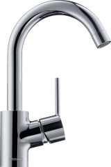 Hansgrohe Talis S Egykaros mosdócsaptelep elforgatható kifolyóval, automata lefolyó-garnitúrával 