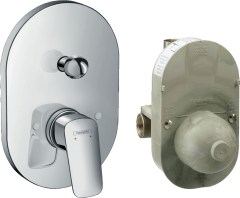 Hansgrohe Logis Kádcsaptelep szett falsík alatti szereléshez 