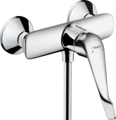Hansgrohe Novus Egykaros zuhanycsaptelep extra hosszú fogantyúval, falsíkon kívüli szereléshez 