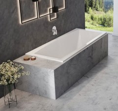 Ravak Formy 02 Slim kád 180x80 hófehér 