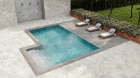 Il Cavallino Ceramiche Slash C2O Kőhatású járólap