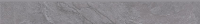 Cersanit Colosal Grey Matt ND1140-010 lábazati elem 7,2x59,8 cm