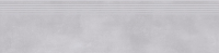 Cersanit Velvet Concrete White Matt ND1110-028 lépcsőlap 29,8x119,8 cm