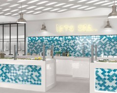 Dune Glass Mosaics Konyhai burkolólap 