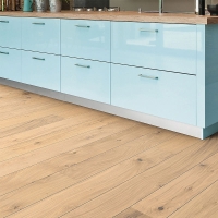 Haro Oak Puro White Universal brushed naturaLin plus parketta