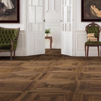 Haro American Walnut Tile Design Loop oleovera parketta