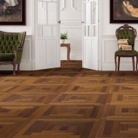 Haro Merbau Tile Design Loop oleovera parketta