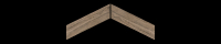 Ceramica Limone Porto Brown padlólap és falburkolat 8x40 cm