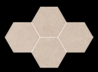 Ceramica Limone Qubus Hexagon Grey mozaik 28,3x40,8 cm