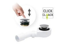 M-Acryl Click-Clack automata lefolyó túlfolyó nélkül