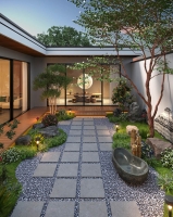 Majorca Argent Kőhatású járólap 