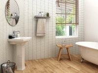 29,8x29 White S fényes mozaik