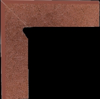 Paradyz Taurus Brown Lewy  lábazati elem 8,1 x 30