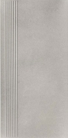 Paradyz Naturstone Antracite Stopnica Prosta Mat lépcsőlap 29,8 x 59,8