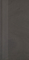 Paradyz Rockstone Grafit Mat lépcsőlap 29,8 x 59,8