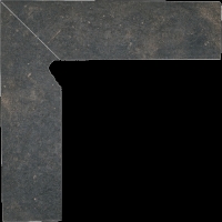 Paradyz Scandiano Brown Lewy lábazati elem 8,1 x 30