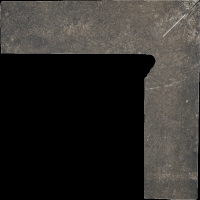 Paradyz Scandiano Brown Prawy lábazati elem 8,1 x 30