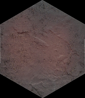 Paradyz Semir Rosa Heksagon padlódekor 26 x 26