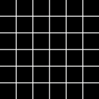 Paradyz mozaik Paradyz Albir Nero 4,8 x 4,8 mozaik