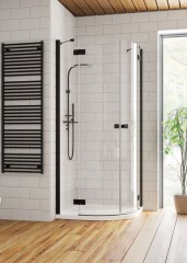 Radaway Essenza New Black PDD 100 B íves zuhanykabin