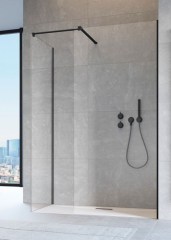 Radaway Modo New Black II 60 Walk-in zuhanyfal