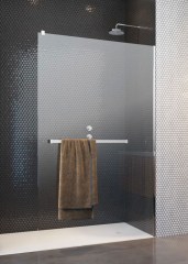 Radaway Modo New II 130 Walk-in zuhanyfal törölközőtartóval