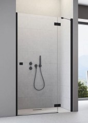 Radaway Essenza New Black DWJ 90 B fekete zuhanyajtó