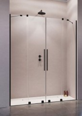 Radaway Furo Black DWD 150 zuhanyajtó