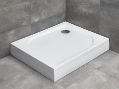 Radaway Delos D szögletes zuhanytálca lábbal 80x75 J
