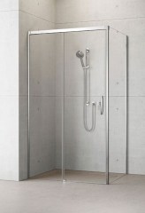 Radaway Idea KDJ 100 B átlátszó szögletes zuhanykabin
