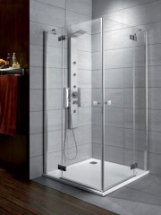 Radaway Almatea KDD 90Jx80B intimo szögletes zuhanykabin 900 x 800