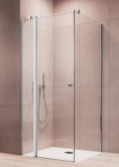 Radaway Eos KDJ II 90B átlátszó szögletes zuhanykabin