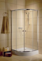 Radaway Classic A 90x90 íves fabrik fehér zuhanykabin