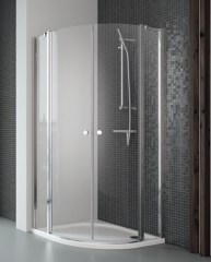 Radaway zuhanykabin Radaway Eos II PDD 90 B átlátszó