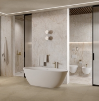 Rak Ceramics Crystal White Falburkolat 