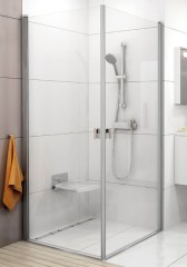 Ravak zuhanykabin Ravak Chrome CRV1-80 fényes alumínium transparent