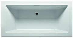 Riho Rethink Club Plug & Play Jobb egyenes kád 180x90 cm