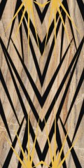 Roberto Cavalli Lush Palm Onice Velluto dekorcsempe 59,6x119,2 cm