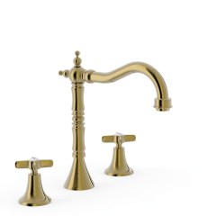 Tres Clasic kétkaros mosdó csaptelep bronz 24210501LV