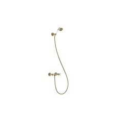 Tres Clasic kétkaros zuhany csaptelep, kézizuhannyal bronz 24216301LV