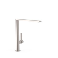 Tres Project-Tres egykaros, magasított (296 mm) mosdó csaptelep steel 21140501AC