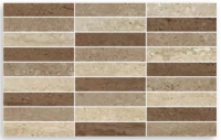 Valore Travertino Mosaic dekorcsempe 25 x 40 cm