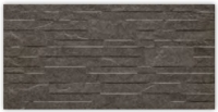 Valore Pietra Di Lucerna Silax Antracite falburkolat 31 x 62 cm