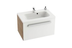 Ravak Chrome SD 600 szekrény mosdó alá cappucino/fehér 