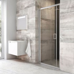 Ravak Blix BLDZ2 80 zuhanyajtó ( króm + Transparent ) 
