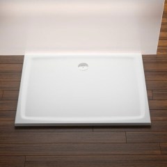 Ravak Gigant Pro Flat 100x80 zuhanytálca fehér 
