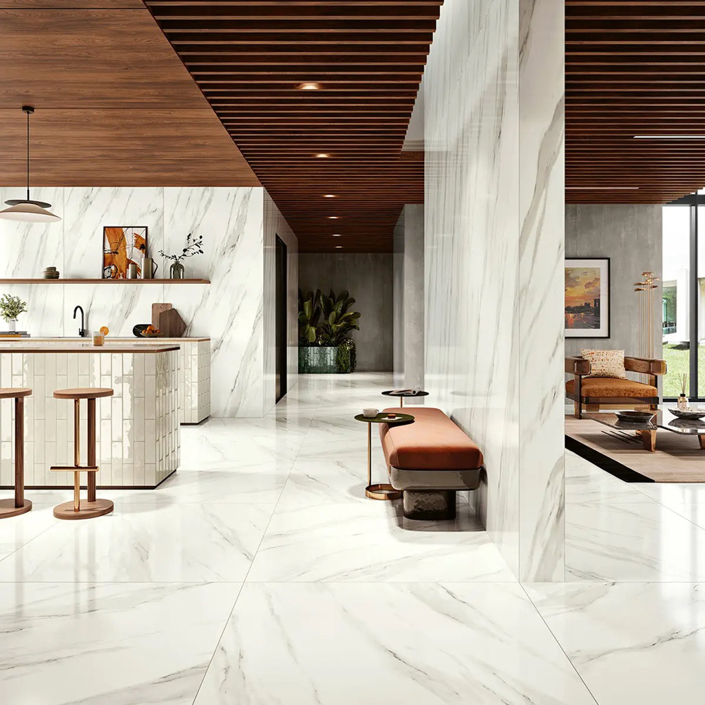 Revigres Statuario White Falburkolat 