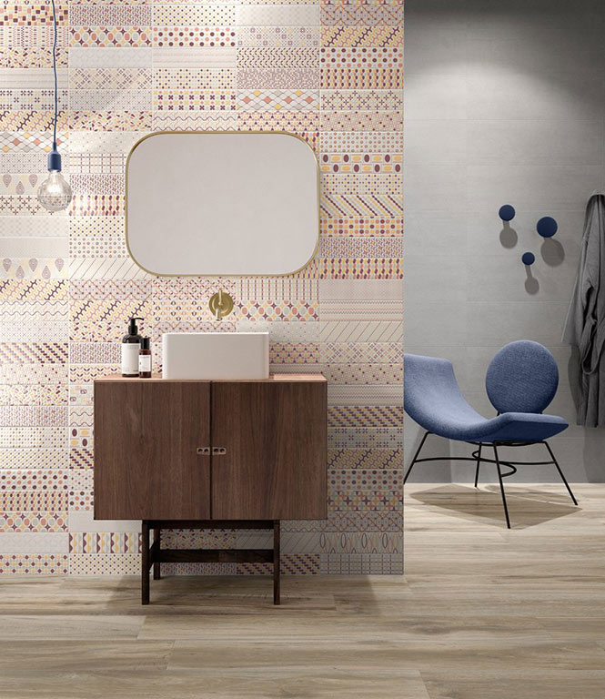 Sant'Agostino Decorline Modern fürdőszoba 